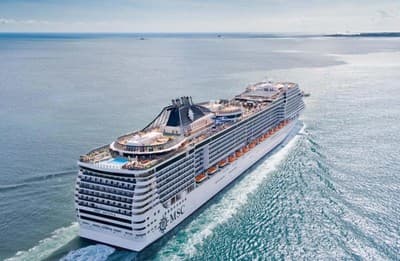 Лайнер MSC Divina, компании MSC Crociere