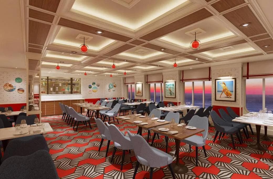 Лайнер Costa Toscana, компании Costa Cruises. Фото 1