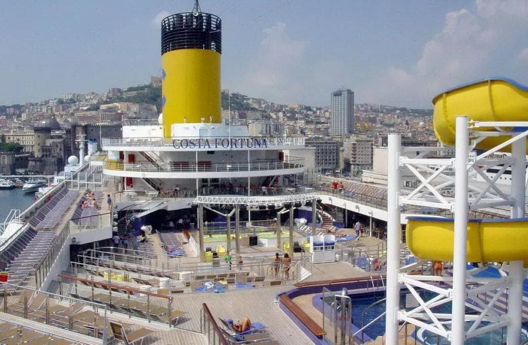 Лайнер Costa Fortuna, компании Costa Cruises. Фото 1