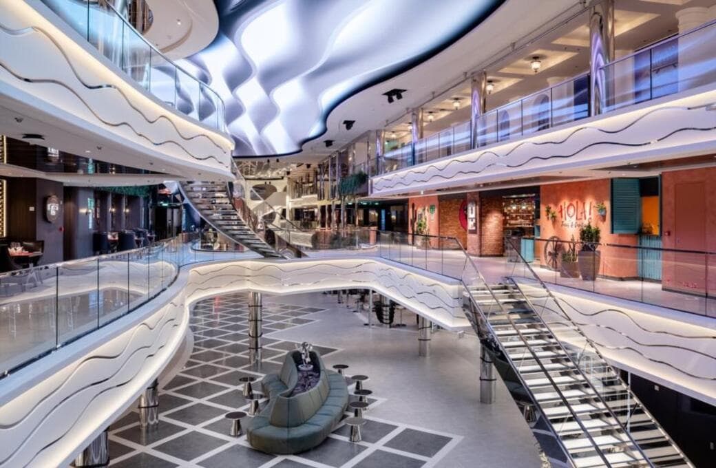 Лайнер MSC World America New Ship 2025, компании MSC Crociere. Фото 1