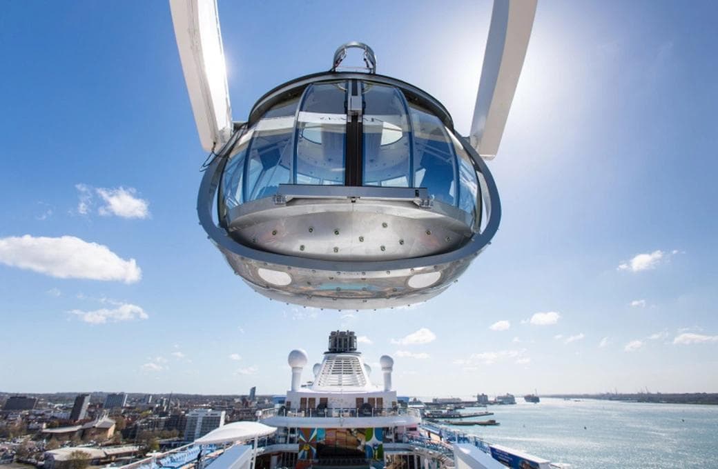 Лайнер Anthem Of The Seas, компании Royal Caribbean International. Фото 1