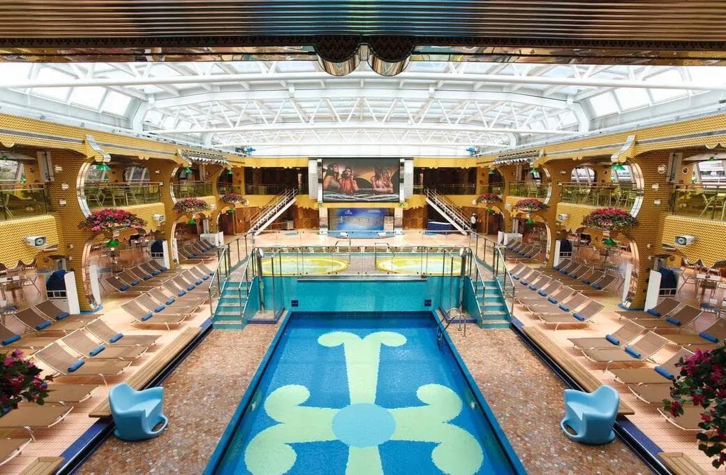 Лайнер Costa Pacifica, компании Costa Cruises. Фото 1