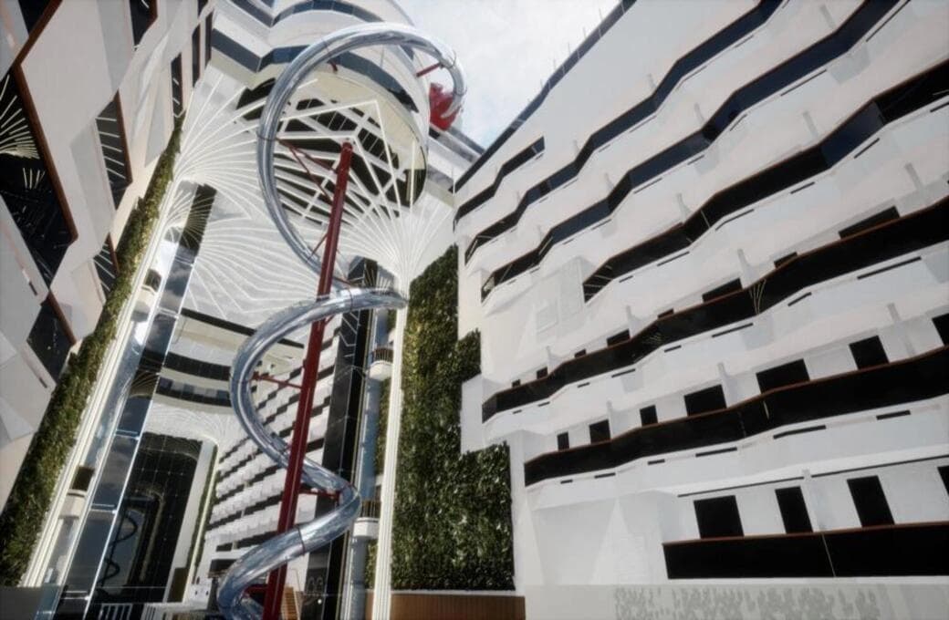 Лайнер MSC World Europa, компании MSC Crociere. Фото 1