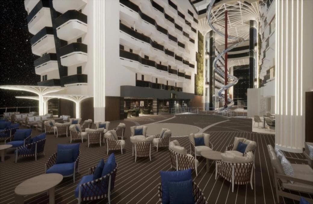 Лайнер MSC World Europa, компании MSC Crociere. Фото 1