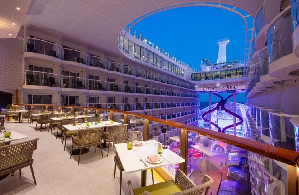 Лайнер Utopia Of The Seas New Ship 2024, компании Royal Caribbean International. Фото 1