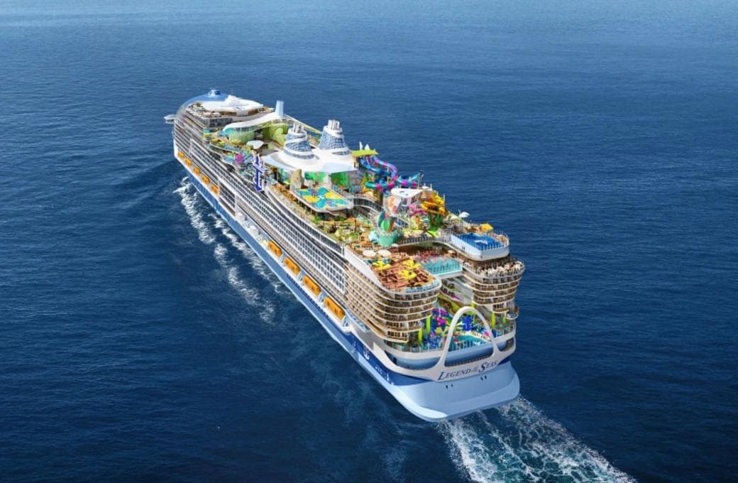 Лайнер Legend of the Seas New Ship 2026, компании Royal Caribbean International. Фото 1