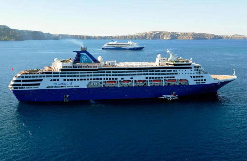 Лайнер Celestyal Discovery, компании Celestyal Cruises. Фото 1