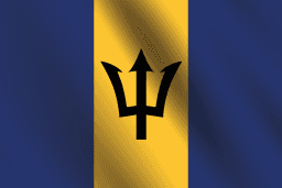 Барбадос. Национальный флаг