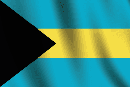 Багамы. Национальный флаг